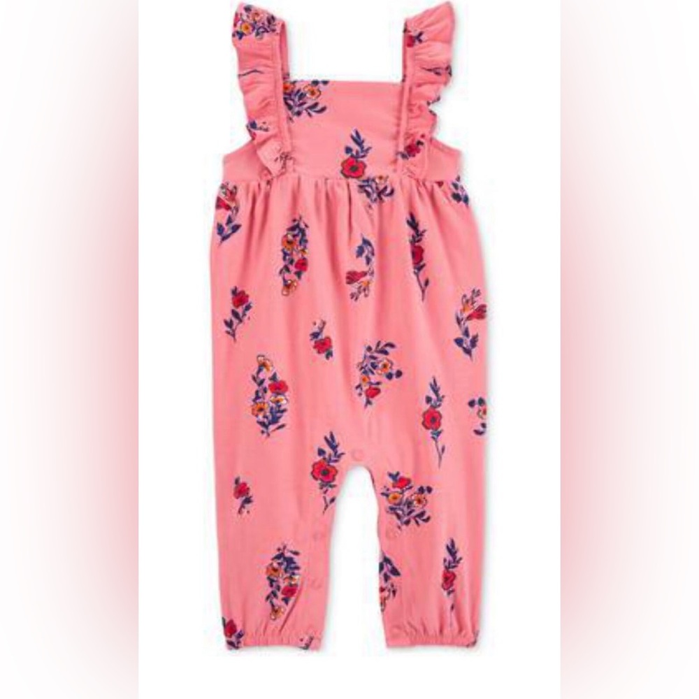 2/$15 NWOT Carter’s Floral Jumpsuit Overalls